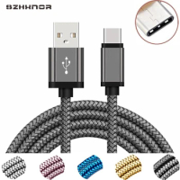 USB Type C Fast Charger for Xiaomi Pocophone F1 Mi Mix 3 8 A2 Samsung S9 S8 A7 2018 A5 2017 Charging Kabel 0.2M 2M Phone Charger