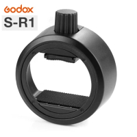 Godox S-R1 Flash Speedlite Round Shape Adapter AK-R1 Adapter Ring for Godox TT685 V860II V350 TT600 Yongnuo Nikon Flash
