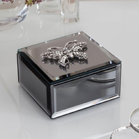 戒指盒首飾收納盒手鐲盒家用梳妝臺桌面高檔珠寶飾品整理盒裝飾盒 全館免運
