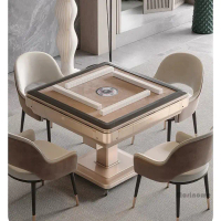 Meja Mahjong Otomatis Mesin Mahjong Otomatis multifungsi Chinese Mahjong