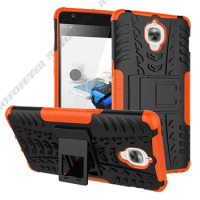Armor Style Case for OnePlus 5T, 7, 7T, 8 Pro, 2 in 1, Back Cover, Hard, PC, Silicone, Fundas