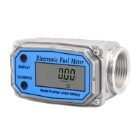 1inch Flow Meter Digital Flow Meter Flow Meter Pump Flow Meter with Anti-Interference Function Simple Installation