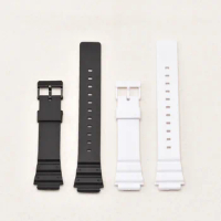 Watchband Silicone Rubber Band Men Sports Strap For CASIO MRW-200H Replace 18mm Electronic Wristwatch Belt Watch Accessories