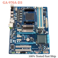 For Gigabyte GA-970A-D3 Motherboard 32GB Socket AM3+ DDR3 ATX Mainboard 100% Tested Fast Ship