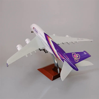 16ซม. โลหะ Air Thailand THAI Airways Airbus 380 A380เครื่องบินรุ่น Diecast เครื่องบินรุ่นเครื่องบิน