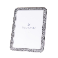 SWAROVSKI Minera 銀色水晶相框 (5x7)
