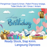 Logam Mulia Emas ANTAM 0.5 gr HAPPY BIRTHDAY Gift Series