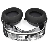 For Steelseries Arctis 7 9 9X PRO Frost Blue Suspension Headband Elastic Band Head Beam Mesh Sponge Cover Earmuff EarPads