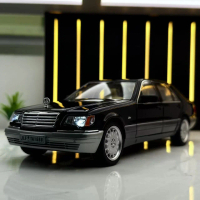 (R301) Diecast Mobil Klasik Miniatur Mercy 300SL W140 skala 1:24 dgn Lampu dan Suara pullback