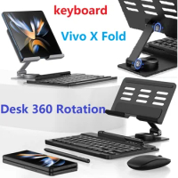 Desk Rotation Bracket For Vivo X Fold3 Pro Fold 2 Plus Bluetooth keyboard Holder Stand Desktop