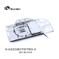 Bykski N-AS2080TISTRIX-X GPU Water Cooling Block for ASUS ROG STRIX RTX2080Ti O11G GAMING