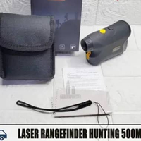 Laser Rangefinder 5-500M Hunting Laser Hunting Jarak Hingga 500M Rangefinder Import