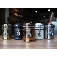 Minos迷你密封罐 郵筒造型 儲豆罐 保鮮罐 茶葉罐 304不鏽鋼 150g『93 coffee wholesale』