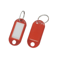 【紅色神奇星球】FS2728E 鎖匙分類牌 可選顏色 塑膠鑰匙牌 鑰匙扣 號碼牌