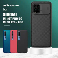 Nillkin for Xiaomi Mi 10T Pro 5G Camshield Slide Camera Protect Cover Frosted Shield Case for Xiaomi Mi10T 5G Mi 10 Pro 10 Lite
