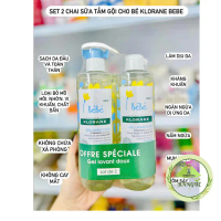 [ DATE MỚI] Sữa tắm gội 2 in 1 Klorane bebe Pháp cho bé ( sữa Tắm Klorane BeBe)