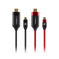 【Momax】Elite Link Type-C to HDMI 影音轉接線 DTH1(筆電/電視/投影機)
