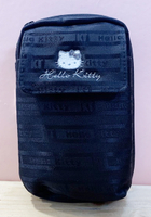 【震撼精品百貨】Hello Kitty 凱蒂貓~日本SANRIO三麗鷗KITTY化妝包/收納包-黑*61150