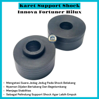 Karet Support Shock Shockbreaker Innova Fortuner Hilux Karet Ban 1Set(2Pcs)