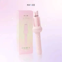 GLAM - NVMEE Taurus Hair Styler 2.0 - Catokan Keriting Otomatis Taurus PINK