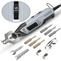Efficient 180W 8000~35000 RPM Electric Chainsaw Sharpener Kit 6 Speeds Setting Garden Chainsaw Power Tools Accessories