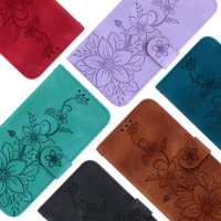 Flip Leather Case Embossed Butterfly Flower for Samsung Galaxy M54 A24 A54 A34 S23 Ultra Plus A14 A23 Shockproof Wallet Magnetic