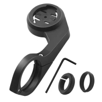 Black CooSpo Bicycle Computer Mount for Garmin Edge, iGPSPORT Cycling GPS Mount, Easy Installation, Secure Lock