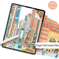 Paper Feel Screen Protector Matte Film For Apple iPad 10 10.9 10th Gen 2022 Film PET Painting Write iPad10 Screen Protectors