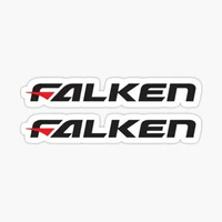 Falken 5PCS Car Stickers for Living Room Fridge Car Stickers Wall Kid Room Water Bottles Funny Cute Motorcycle Anime Bumper