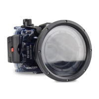 Seafrogs 60m/195ft Underwater Camera Waterproof Case Scuba Diving Housing for Sony RX100 VI Mark 6 Photography