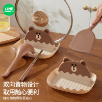 Kitchen accessories: Bear-shaped kitchen pot lid holder, pot lid organizer, spoon and spatula holder