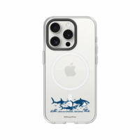 【RHINOSHIELD 犀牛盾】iPhone 14系列 Clear MagSafe兼容 磁吸透明手機殼/海底總動員-吃素的鯊魚(迪士尼)