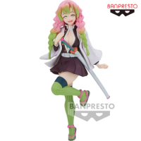 Banpresto Demon Slayer: Kimetsu No Yaiba Kizuna No Sou 45 Ver. Kanroji Mitsuri Collectible Anime Figure Model Toys Gift for Fans