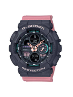 นาฬิกา G-Shock (49mm, ตัวเรือนสีดำ, สายสีชมพู) รุ่น GMA-S140-4ADR