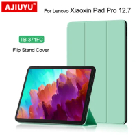 PU Leather Cover Stand Case For Lenovo Xiaoxin Pad Pro 12.7" 2023 Protective Cover for Xiaoxin Pad Pro 12.7 inch Flip Case Funda