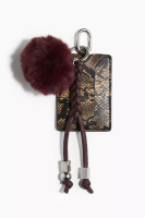 H&M Card holder bag charm