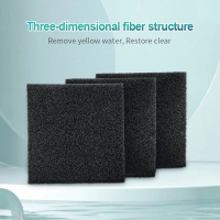 kapas filter hitam / kapas hitam / kapas busa hitam 45x45x5cm / kapas busa biofoam / busa bio foam /