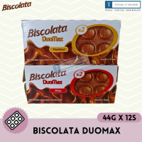 Biscolata DuoMax - Milky | Hazelnut Chocolate Wafer (44g X 12’s)