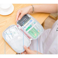 FD กระเป๋าใส่พาสปอร์ต กระเป๋าใส่เอกสารการเดินทาง รุ่น WLP-615 (W4-012) PASS ราคาไม่แพง จากร้าน Flyin