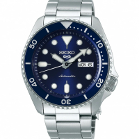 【SEIKO 精工】5 Sports 系列鋼帶機械錶(SRPD65K1)