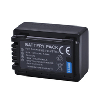 Pin Tectra 1PC VW-VBT190 VW VBT190 cho Panasonic HC-V110 HC-V130 HC-V160 HC-V180 HC-V201 HC-V210 HC-