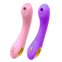 跳蛋 按摩器 自慰蛋 情趣 情趣用品 成人用品 Leten-奇蹟之舌 田淵正浩 G點吸舔王 潮吹吸吮神器(2色選)-暮光紫