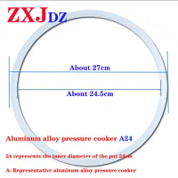 Pressure cooker sealing ring 24cm silicone for general aluminum material A24