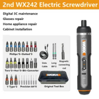 WORX WX240 Cordless Electric Screwdriver with Bit Set Household Rechargeable Screw Driver WX242 Wire