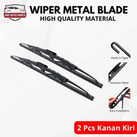 Wiper Mobil Frame Besi Universal Sepasang Kiri & Kanan Untuk Semua Tipe Mobil BALENO 2004-UP