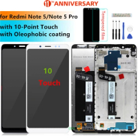 For Xiaomi Redmi Note 5 Lcd Display Digitizer Assembly With Frame For Redmi Note 5 Pro Display Replacement Repair Parts