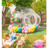 10ft /3M Inflatable Clear Bubble House, Kids Party Balloon Transparent Inflatable Bubble Tent Dome With Blower