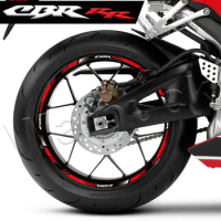 Motorcycle Wheel Sticker Reflective Rim Decal Stripe Tape Accessories Waterproof For Honda CBR RR CBR600RR  CBR1000RR