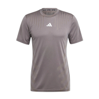 【adidas 愛迪達】HIIT Airchi Tee 男 短袖 上衣 運動 訓練 健身 透氣 涼感 反光 炭灰(IS3735)