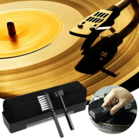 Vinyl Record Dust Remover Brush Anti-Static Vinyl Records Cleaning Kit Phonograph Cleaning Brush Turntable Player Accessories